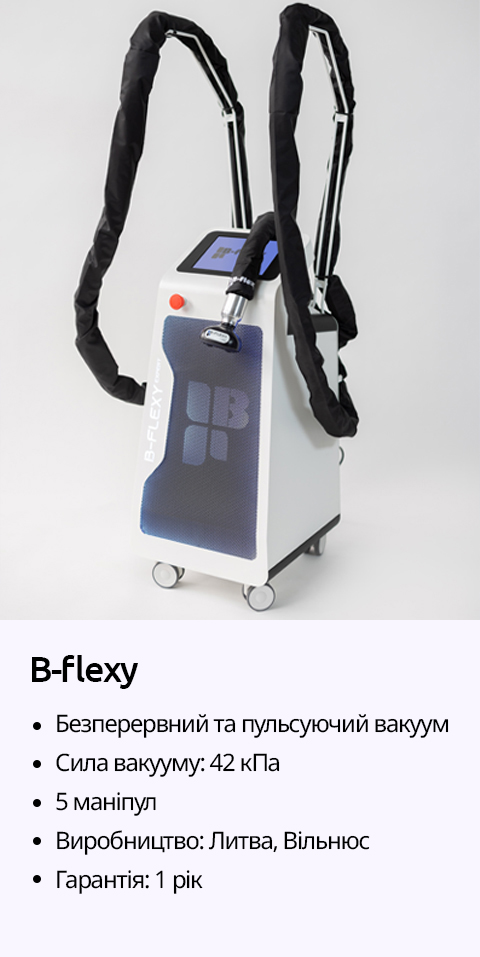 Європейські технології апаратного масажу в одному місці bflexy3