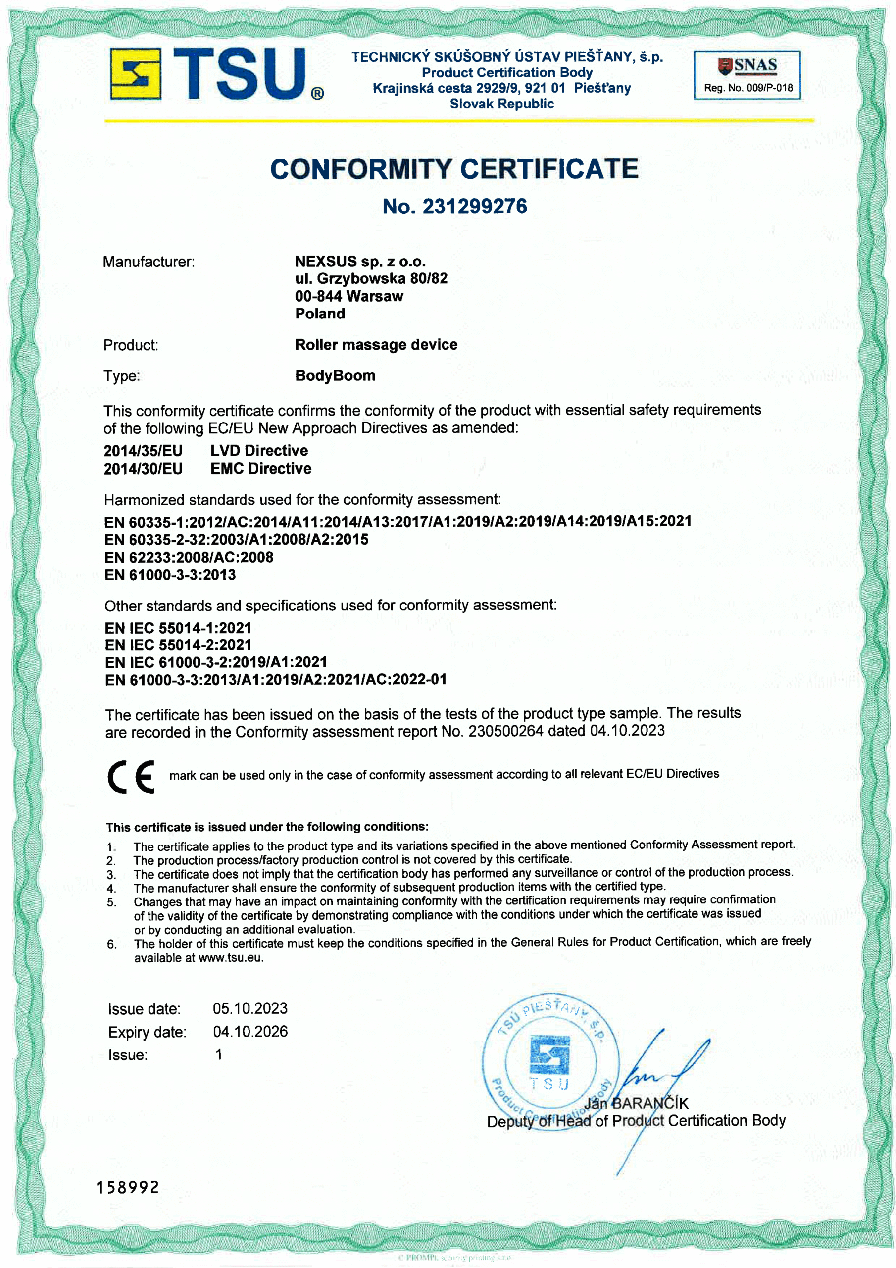 Європейські технології апаратного масажу в одному місці certificate